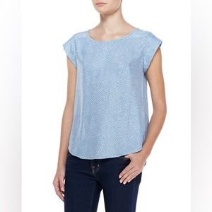 Joie Silk Rancher B Printed Top